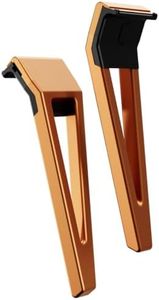 HYPE X1 Safety Razor - Aerospace Grade Aluminum - Magnetic Comfort (C) Shave Setting - Ergonomic V-Shaped, Reusable Gentle Shaving Razors For Men and Women - Orange