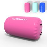 RISINGUKST Air Roller Air Roll Air Barrel Tumble Track Gymnastics Barrel Back Handspring for Home Use (pink-60cm.nopump)