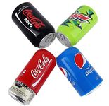 4 Pack Beer Can Cover Hide a Beer to Look Like Soft Drink Soda, Beer Sleeves for Cans, Hide A Beer Can Silicone Sleeve Suitable for All 12FL OZ 355ml