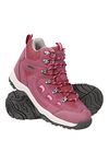 Mountain Warehouse Adventurer Womens Waterproof Hiking Boots Burgundy Womens Shoe Size 6 US