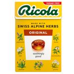 Ricola Original Herb Sugar Free Swiss Herbal Sweets, Herb Drops – Pack of 20 Boxes