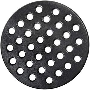 Dracarys Round cast Iron fire Grate, BBQ high Heat Charcoal Plate for Large Big Green Egg fire Grate Bottom Grate Grill Parts Charcoal Grate Replacement Parts Big Green Egg l accessories-9inch