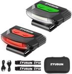 Zyusun 2-Pack Rechargeable Cap Ligh