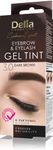 Delia Cosmetics - DARK BROWN Eyebrow & Eyelashes Tint, Innovative Formula, Easy 15 Applications, Full Treatment Kit