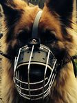 STRONG Wire Metal muzzle Basket Dog German Shepherd, Labrador & other