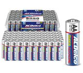 MaxPower ACDelco AA Super Alkaline Batteries, 60 Count, Blue, AC815