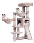 Gitelsnour Cat Tree, Cat Tower with condo, 2 Baskets, Large Platform, Scratch Board, Cat Scratching Posts for Indoor Cats, GCT003SMU