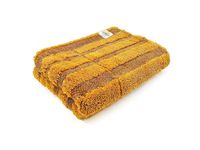 SOFTSPUN Microfiber Cloth for Car 1600 GSM 40x60 cms 1 Pc Brown | Twisted Loop Super Absorbent Towel - Edgeless Design with Plush Pile and Lint Free Cloth for Drying and Detailing.