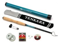 DRAGONtail Kaida zx320 Multi-Length Tenkara Pack Rod with Level Line Kit