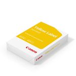 Canon Yellow Label Standard A4 White Printer Paper 80gsm - 1 Ream of 500 Sheets