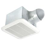 Delta Products Corporation 80/110 CFM Exhaust Bath Fan/Adjustable High & Low Speeds and Humidity Sensor