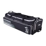 Kookaburra 4500 Cricket Wheelie Bag - Black/Grey