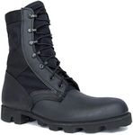 MCRAE Legacy Combat Boot with Panama Sole, Black-black Cordura, 9