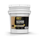 DEFY Extreme Clear Wood Stain and Sealer in One - 5 Gallon Clear Coat, Wood Sealer Outdoor Waterproof Spray, Transparent Waterproof Coating for All Wood Types