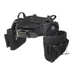 Rack-A-Tiers Electrician's Edge Pro - Tool Belt and Bags - M (30" - 34"), Padded Tool Belt (43502)