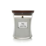 WoodWick Medium Hourglass Candle, Lavender/Cedar Scented, Made with Premium Soy Blend Wax and Pluswick Innovation Wood Wick, a Perfect Decorative Addition to Any Space