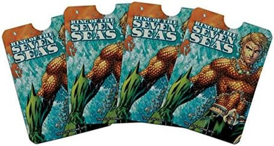 Aquaman King of the Sea Credit Card RFID Blocker Holder Protector Wallet Purse Sleeves Set of 4