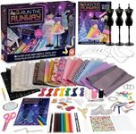 MindWare Fashion Designer Kits Ages 8+ - Run The Runway DIY Craft Kit for Girls - Creative Learning Activity for Kids - Design Dresses
