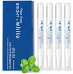 Venus Visage Award Winning Teeth Whitening Pen, 20+ Uses - Teeth whitening Gel Professionally formulated - Best Teeth whitening kit Teeth Whitener - Low Sensitivity (Mint) (0.07 Fl Oz (Pack of 4))