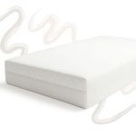 Opulent Home Cot Bed Mattress 140x70x15cm – Waterproof, Breathable & Hypoallergenic – Anti-Allergy Baby Mattress with Removable Washable Zipped Cover – Extra Thick Support for Newborns