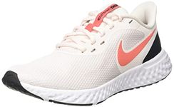 Nike WMNS Revolution 5-Light Soft Pink/Magic EMBER-BLACK-WHITE-BQ3207-605-2.5UK