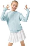 Rolanko Girls Zip Up Hoodie Sweatsh