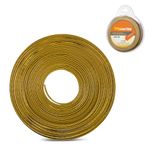 doufuhua String Trimmer Line 225 Foot 0.080 Inch Replacement for DEWALT DWO1DT802 Compatible with Dewalt Weed Trimmer DCST920P1 DCST990H1 DCST920B DCST970B DCST990B Yellow