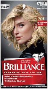 Schwarzkopf Brilliance, Permanent Hair Colour, 11 Scandinavian Blonde