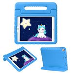 HDE iPad 8th Generation Case for Kids – Shock Proof iPad Cover 7th Generation 10.2 - iPad 10.2 Kids Case with Handle Stand for 7th/8th Generation Apple iPad - Blue