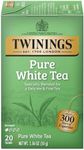 Twinings of London Fujian Chinese Pure White Tea, 20-Count Tea Bags (Pack of 6)