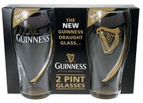 Guinness Guinness Logo Unisex Pint Glass Transparent, Glass,