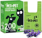 PET N PET Dog Poop Bags, 200 Counts