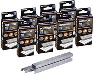 Bostitch Office Standard Staples, 1/4" Length,Full Strip Staples, 5000 Per Box, 8-Pack