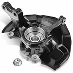 A-Premium Wheel Hub Bearing Steering Knuckle Assembly Compatible with Toyota Sienna 2004-2010 3.3L 3.5L FWD Front Right Passenger Side