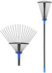 JAOTREL Adjustable Metal Leaf Rake 