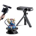 Revopoint POP 3 3D Scanner Handheld 0.05 mm Precision Portable 3D Scanner for 3D Colour Printing, Support Moblie and Laptop with Dual Axis Turntable - Advanced
