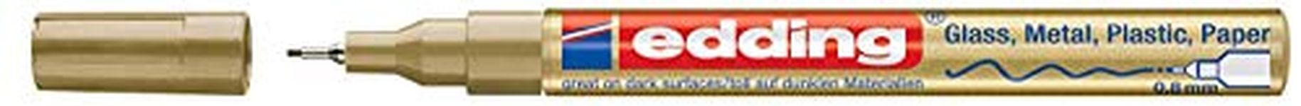 Edding 4-780-9-053 Paint Marker Pens Fine Tip Gold