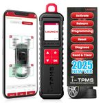 2025 Upgrade LAUNCH X-431 i-TPMS TSGUN Tire Pressure Detector Tool,Relearn,Reset and Coding TPMS sensors,Work with Launch X431 V/V+,PRO3S+,Pro3 ACE/APEX,Pro5,PAD V/VII,App Based TPMS Tool for Android