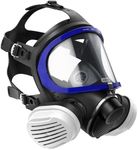 Dräger X-plore 5500 Full Face Mask, Spray Paint Respirator Mask - 2x A2 P3 filters Spray Paint Mask for Airbrush or Agricultural Work, Pesticides Spraying Epoxy Resin - CE certified EN136 and EN143