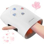 Snailax Hand Massager with Heat, Vibration, Wireless Hand Massager for Finger,Reducing fatigue, Valentine's Day Gifts for women,Birthday Gifts