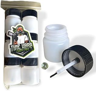 LiME LiNE (1oz Automotive Touch up Bottles Paint Saver Storage Container (6 Pack) Bonus TiME WARP Custom Paint die cut sticker included