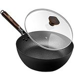 ANEDER Frying Pan with Lid Skillet 