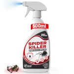Spider Killer Spray Repellent 500ml – Kills on Contact & Repels – Fast-Acting, Long-Lasting Protection – Indoor & Outdoor Use – Non-Staining, Low-Odour Formula