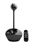 Logitech BCC950 Desktop Video Conferencing Solution, Full HD 1080p video calling, Hi-Definition Webcam, Speakerphone with Noise-Reducing Mic, For Skype, WebEx, Zoom PC/Mac/Laptop/Macbook - Black