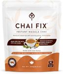 Chai Fix Instant Masala Chai with Milk, Honey and Organic Ginger 16 Servings