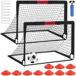 Kids Soccer Goals for Backyard Set 