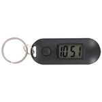 Mikikit Keychain Pocket Keychain Hanging Watch Key Ring Digital Watch Students Mute Keychain Watch