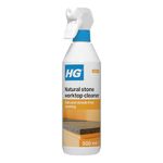 HG Natural Stone Worktop Cleaner | Cleans Marble, Granite & Countertops | 500ml