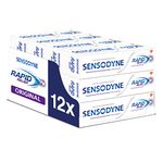 Sensodyne Sensitive Toothpaste Rapid Relief Original 75 ml, Pack of 12