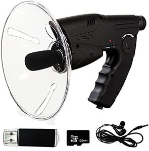 Bird Recording Observing Listening Device Telescope,5 Hours Long Recording,Listen and Observed to Upto 320ft Long Range Bionic Ear Electronic Listening Device